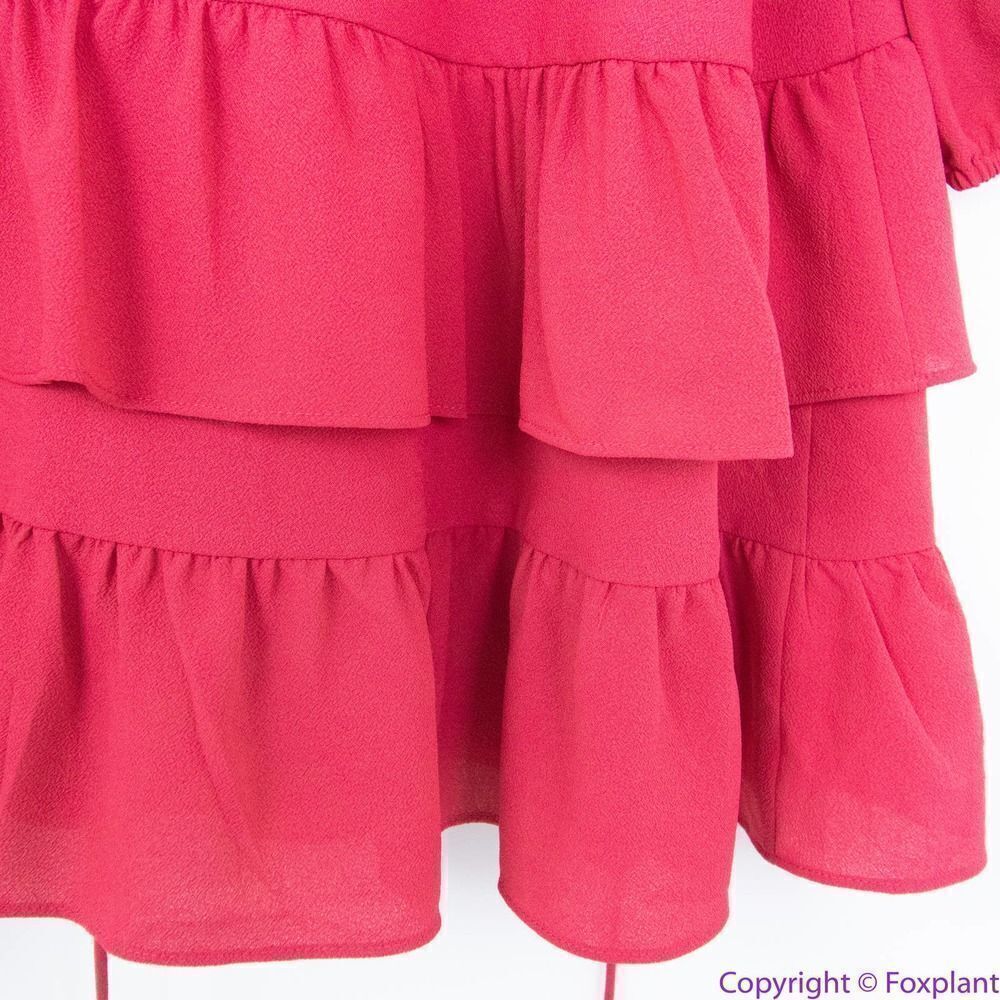 1. State Red Ruffle Mini Dress - Picture 9 of 16